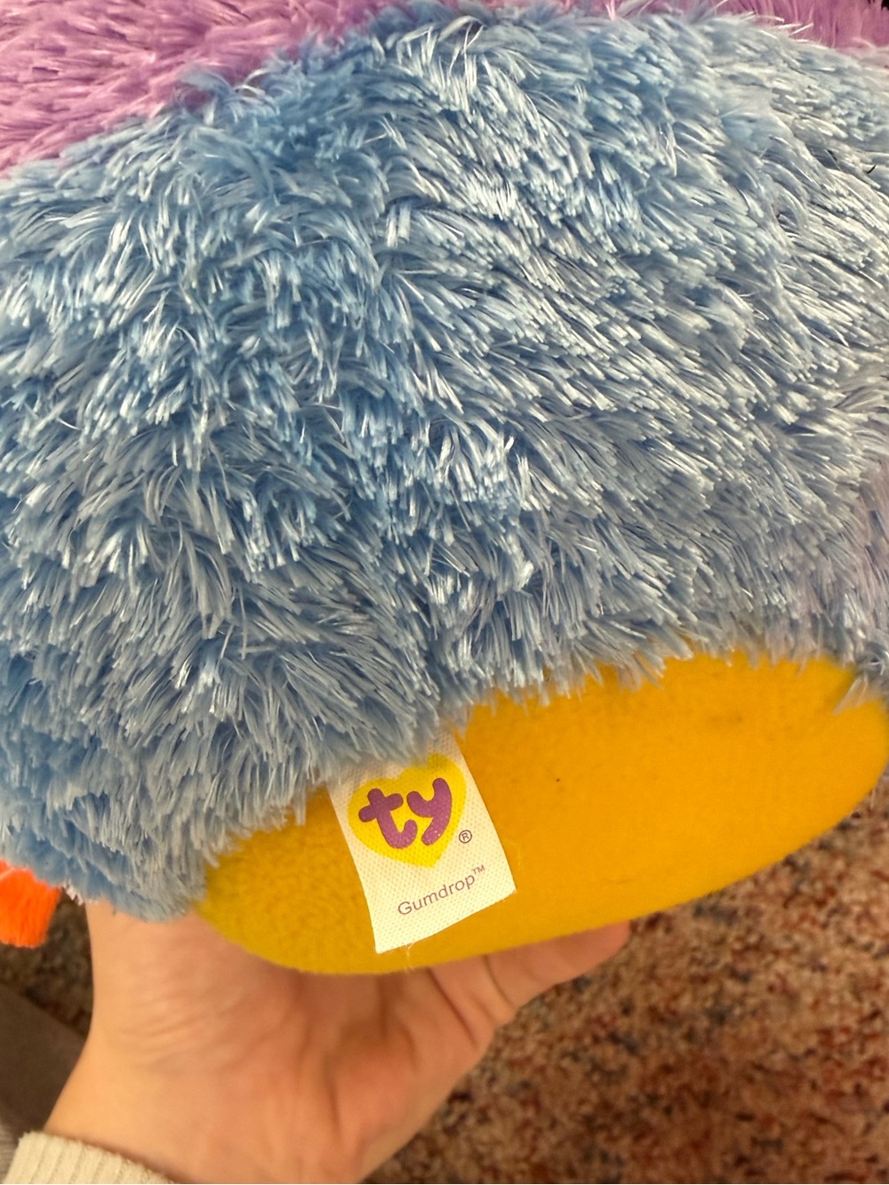gumdrop the caterpillar TY beanie baby - Picture 3 of 3